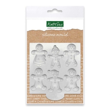 Silicone Mould - Gingerbread People